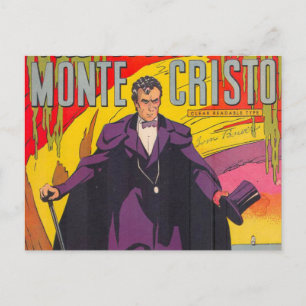 Cartão Postal O Conde de Monty Cristo