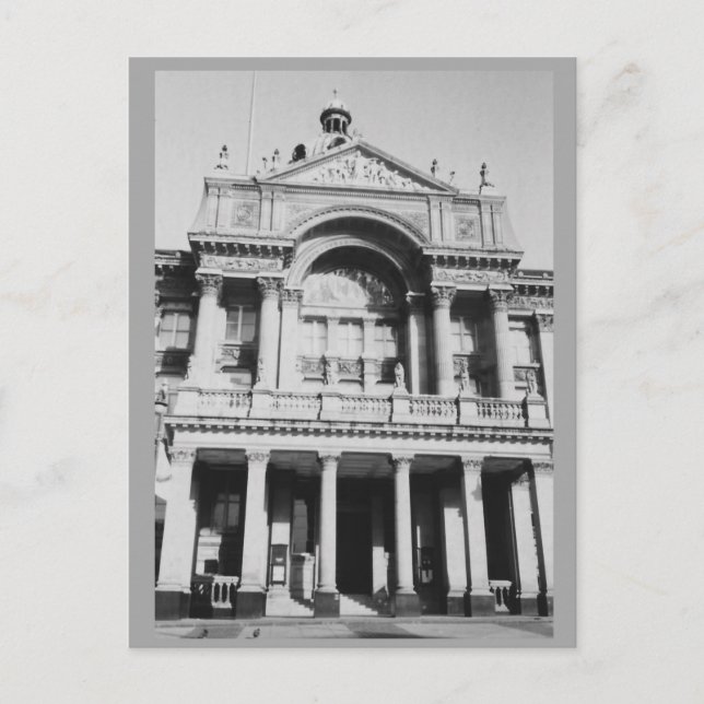 Cartão Postal O Conselho House Birmingham (Frente)