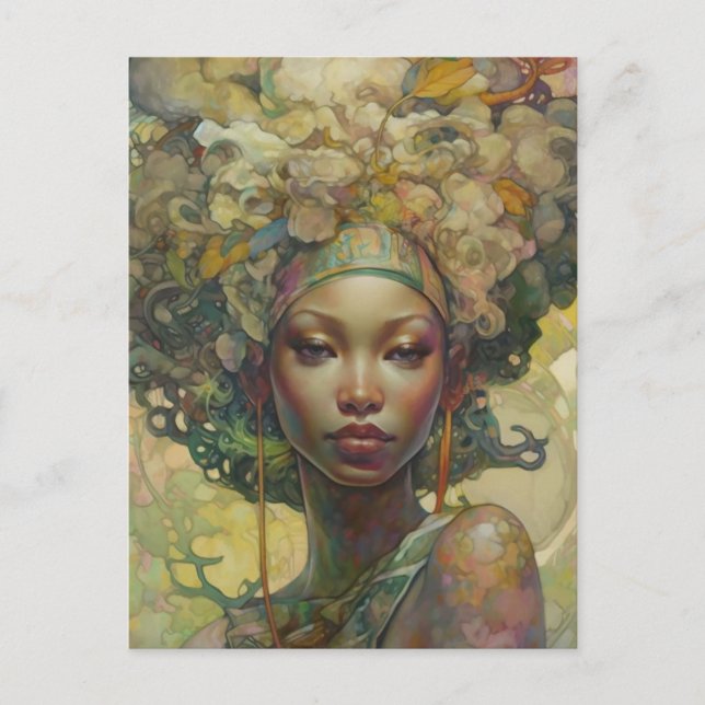 Cartão Postal O Coração Amoroso (Frente)