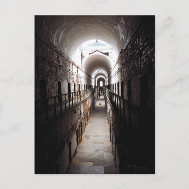 Cartão Postal O corredor assombrado (Frente)