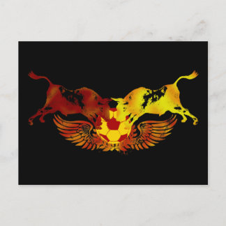 Cartão Postal O corredor dos touros