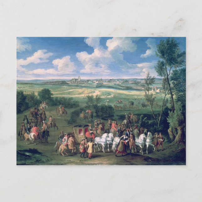 Cartão Postal O Cortege Real (Frente)