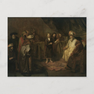 Cartão Postal O Cristo da Criança no Templo