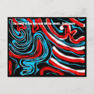 Cartão Postal O curso do verdadeiro amor...