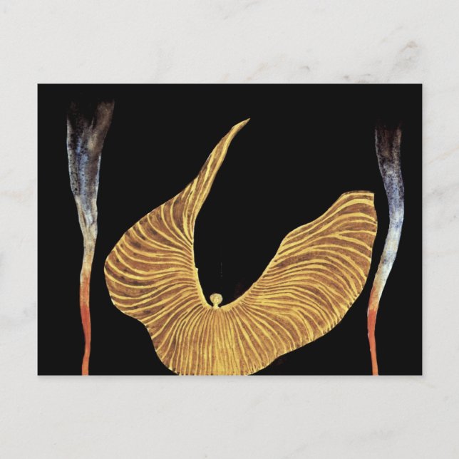 Cartão Postal O Dançarino Loie Fuller De Moser Koloman (Melhor Q (Frente)