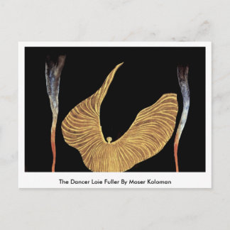 Cartão Postal O Dançarino Loie Fuller Por Moser Koloman