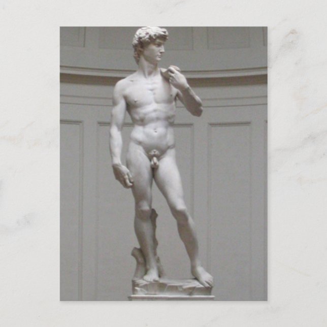 Cartão Postal O David (Frente)