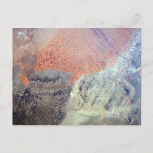 Cartão Postal O Deserto Do Sara Na Argélia, Norte De África. (Frente)