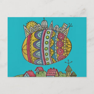 Cartão Postal O destino da arte popular mundial ucraniana