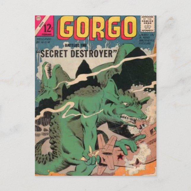 Cartão Postal O Destruidor (Frente)