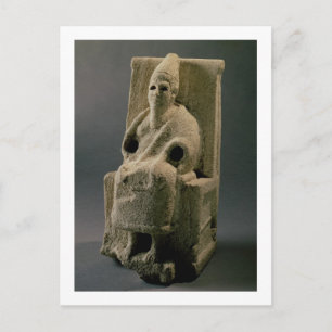 Cartão Postal O deus El, de Ugarit, século 13 a.C.