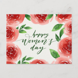 Cartão Postal O dia das mulheres felizes