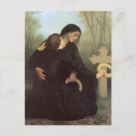 Cartão Postal O Dia dos Mortos por William Adolphe Bouguereau
