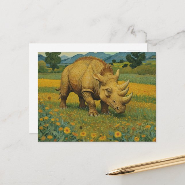 Cartão Postal O Dino  (Frente/Verso In Situ)