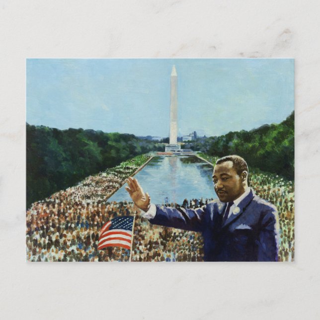 Cartão Postal O Discurso Memorial 2001 (Frente)