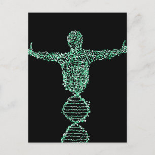 Cartão Postal O DNA da Biologia