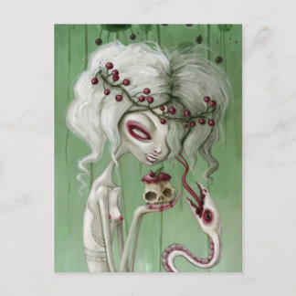Cartão Postal O doce sabor da morte