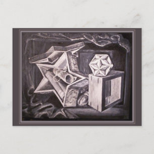 Cartão Postal O Dodecahedron Excelente - Vida Estática