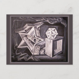 Cartão Postal O Dodecahedron Excelente - Vida Estática