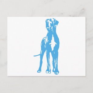 Cartão Postal O Dogue Alemão