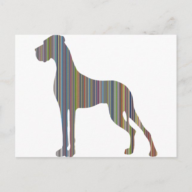 Cartão Postal O Dogue de Linha (Frente)