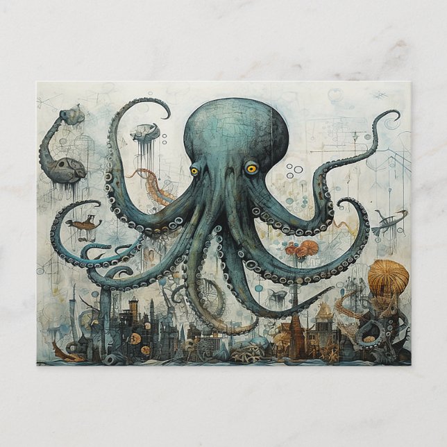 Cartão Postal O Dominion do Leviatã (Frente)