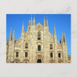 Cartão Postal O Duomo, Catedral de Milão