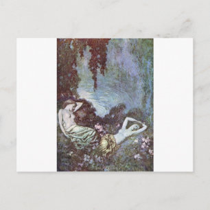 Cartão Postal O Edgar Allan Poe de Dulac