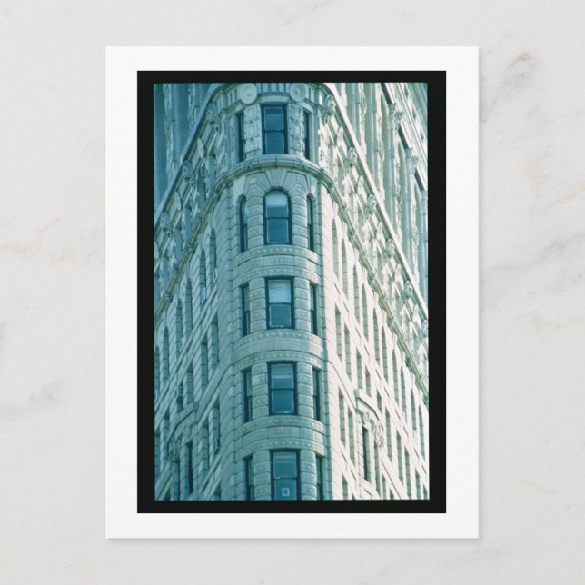 Cartão Postal O edifício Flatiron (fotografia) 2 (Frente)
