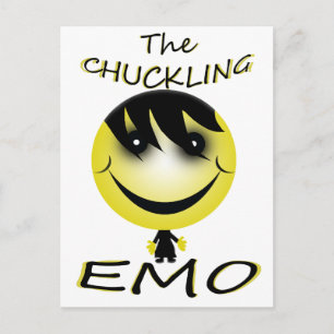 Cartão Postal o emo risonho