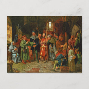 Cartão Postal O Encargo de Dogberry para a Vigia