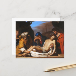 Cartão Postal O entusiasmo da arte religiosa Guercino