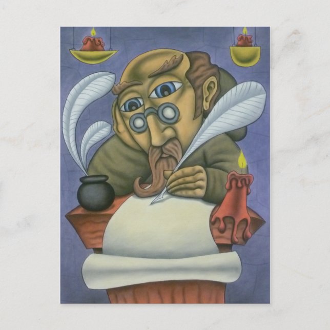 Cartão Postal O Escribo (Frente)