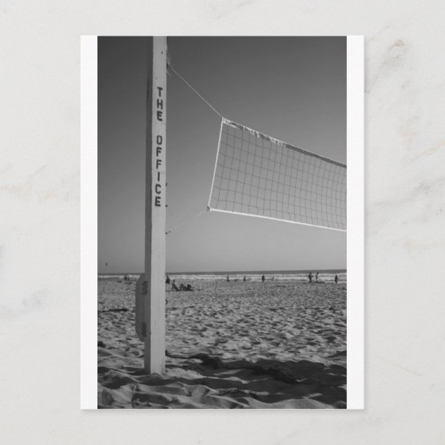 Cartão Postal O escritório, Beach Voleibol (Frente)