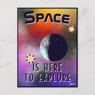 Cartão Postal O espaço do Junction Card n.o 53 está aqui para 