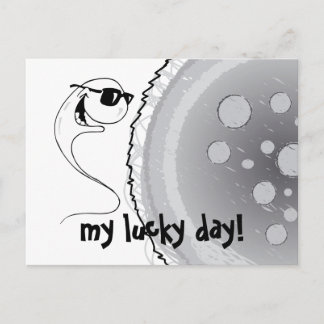 Cartão Postal O espermatozóide impertinente