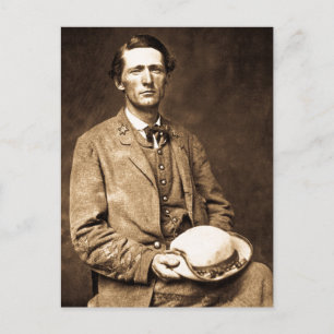 Cartão Postal O Espírito Cinza - Coronel John S. Mosby