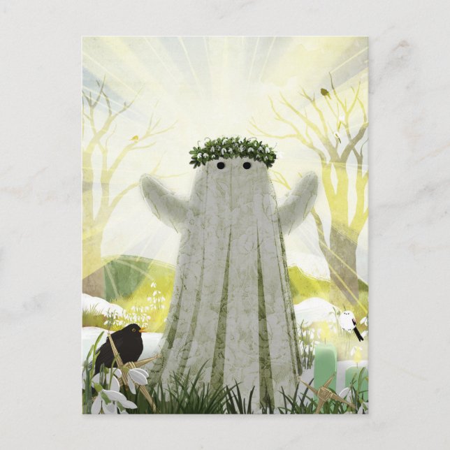 Cartão Postal O Espírito de Imbolc (Frente)
