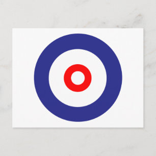 Cartão Postal O espírito do Curling