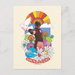 Cartão Postal O Esquadrão Suicida Flores de Pacificador e Sol