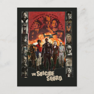 Cartão Postal O Esquadrão Suicida Portadora de Caracteres de E
