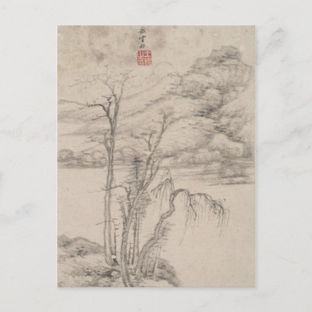 Cartão Postal O estilo de vários Mestrados antigos | Paisagem B& (Frente)