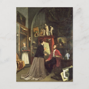 Cartão Postal O Estúdio do Artista