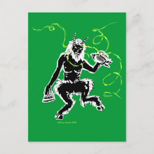 Cartão Postal O Excelente Deus Pan