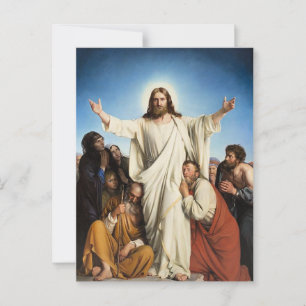 Cartão Postal O famoso trabalho de arte do Carl Bloch, Consolato