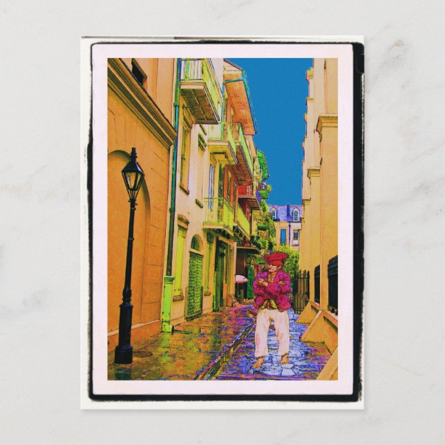 Cartão Postal O Fantasma Do Beco Pirates (Frente)