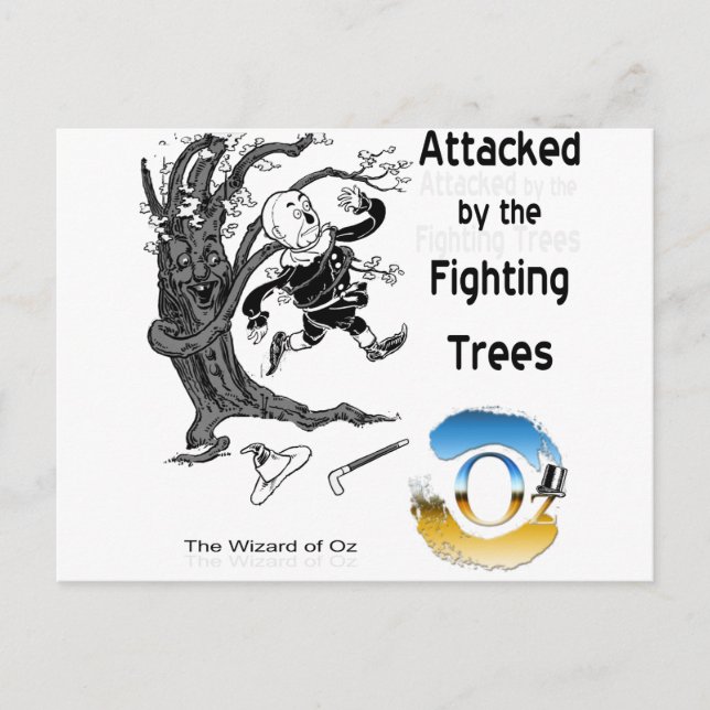 Cartão Postal O Feiticeiro de OZ (Frente)