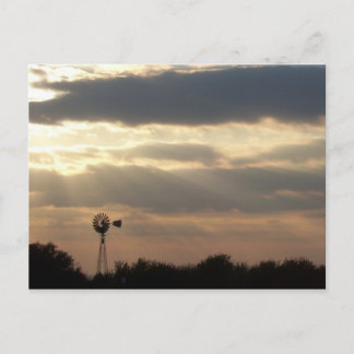 Cartão Postal O fim do dia