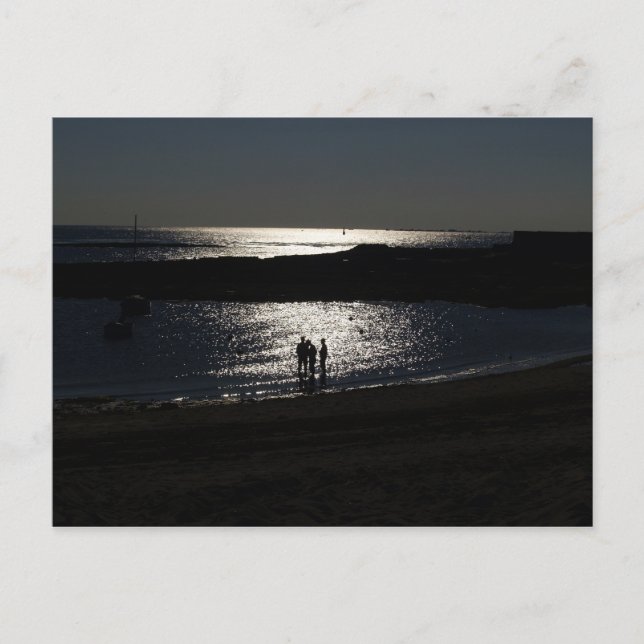 Cartão Postal O fim do dia (Frente)