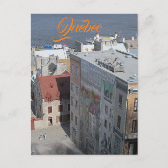 CARTÃO POSTAL O FRESCO QUEBEQUENSE (Frente)